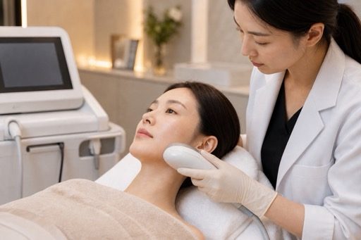 Non-surgical lifting laser treatment in Korea