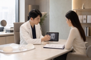 Breast augmentation consultation in Korea