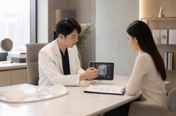 Breast augmentation consultation in Korea